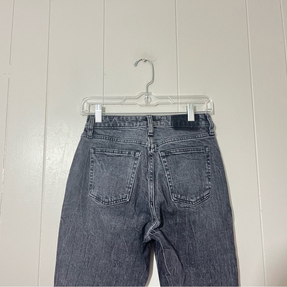 Abercrombie Fitch Curve Love Skinny High Rise Black Size 0/25 - Picture 7 of 9